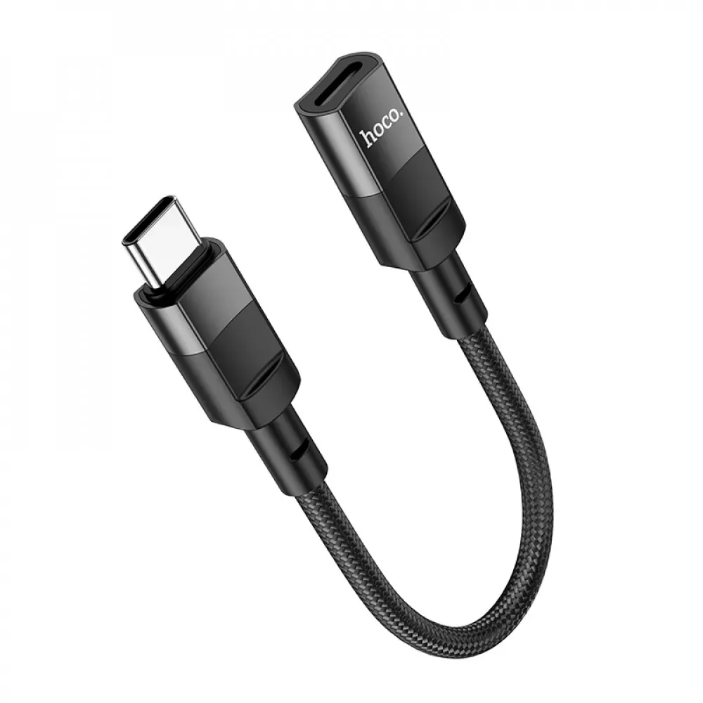 Adapter USB C To Lightning Hoco U107 — Black - фото 8