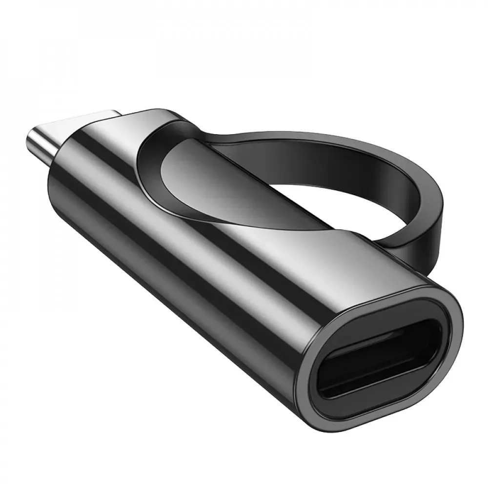 Adapter USB C To Lightning — Hoco UA32A  — Black - фото 5
