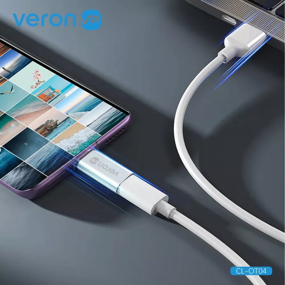 Adapter USB C To Lightning — Veron CL-OT04 - фото 7