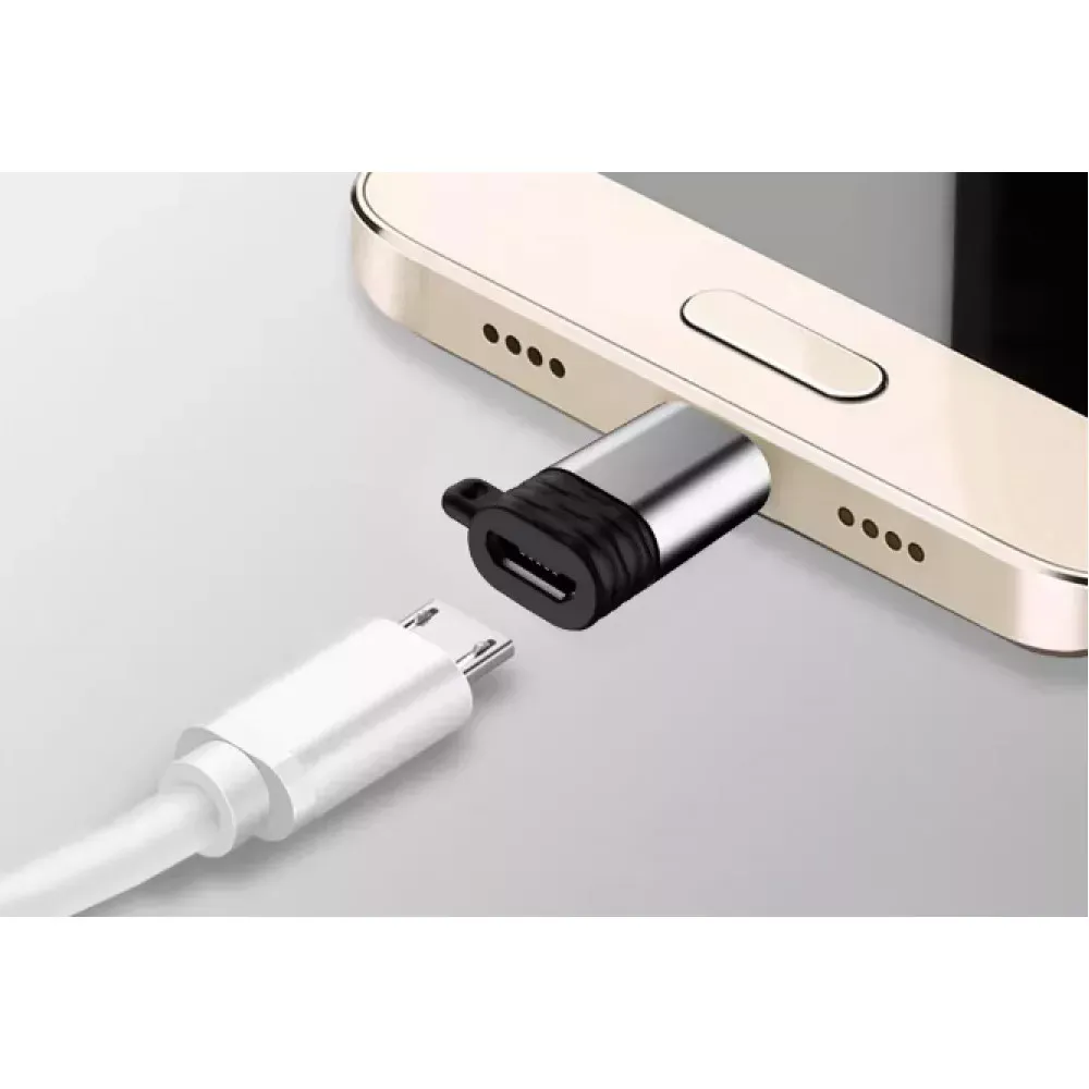 Adapter USB C To Micro Earldom ET-TC13 - фото 6
