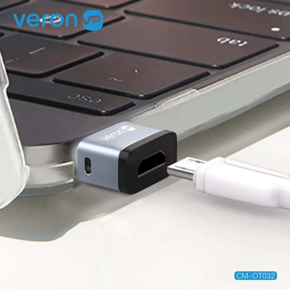Adapter USB C To Micro — Veron CM-OT032 - фото 4