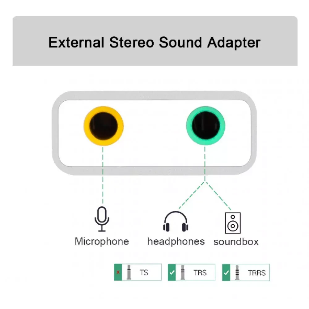 Adapter USB C To Sound Card - фото 3