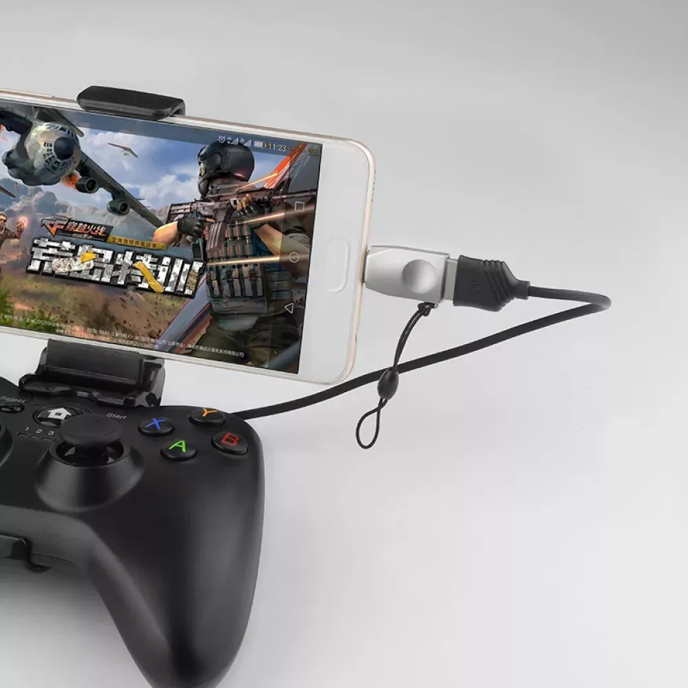 Adapter USB C To USB Hoco UA9 Pearl Nickel - фото 6