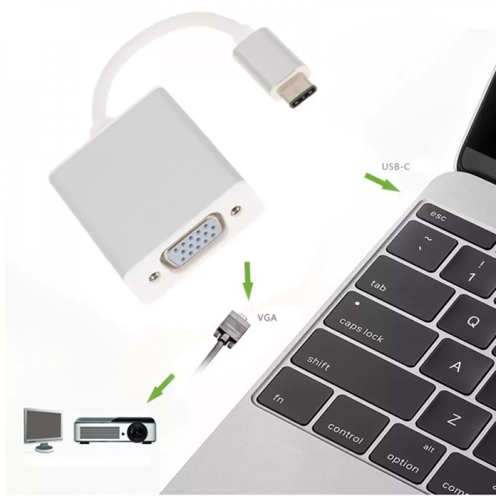 Adapter USB C To VGA - фото 3