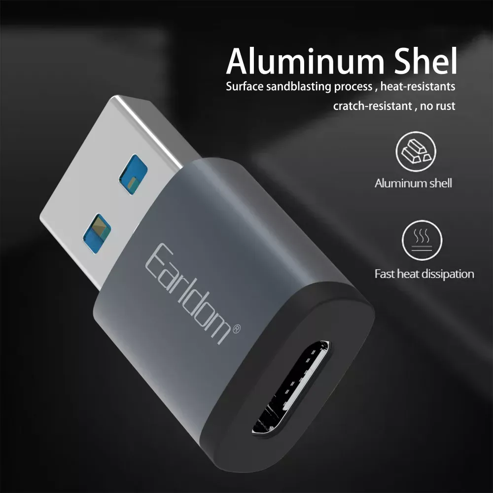 Adapter USB3.0 A To USB C Earldom ET-OT61 - фото 6