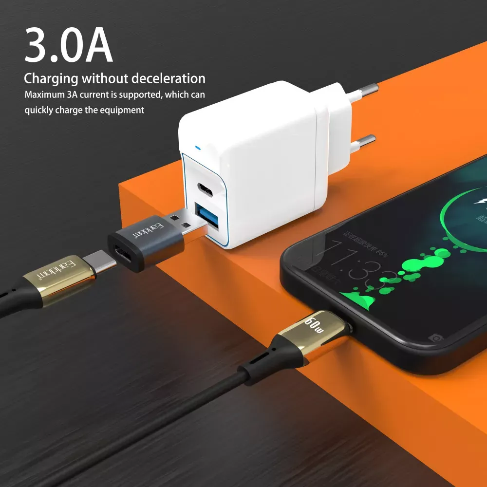 Adapter USB3.0 A To USB C Earldom ET-OT61 - фото 8