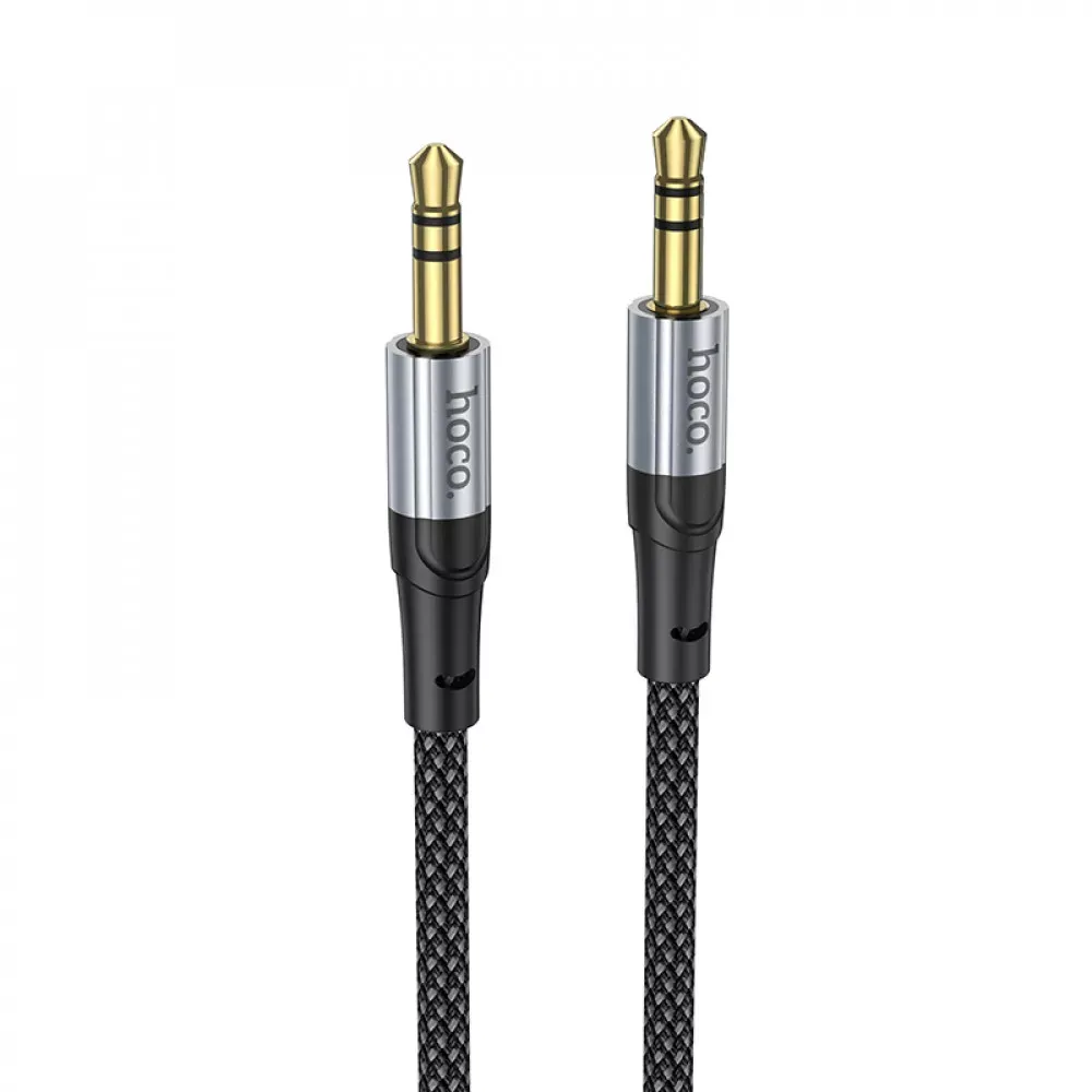 Cable Aux (1m) Hoco UPA26 — Black — Hoco
