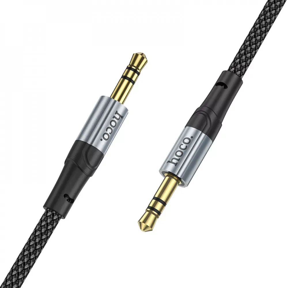 Cable Aux (1m) Hoco UPA26 — Black - фото 4