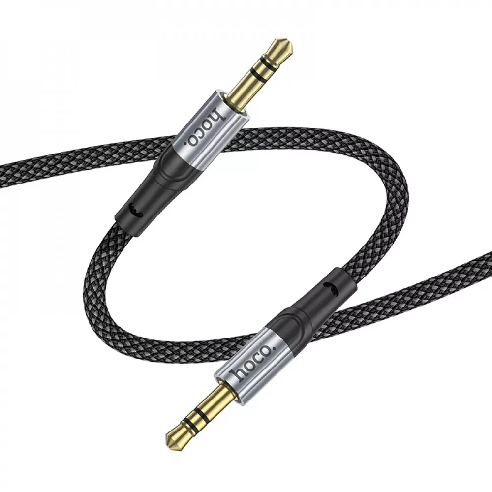 Cable Aux (1m) Hoco UPA26 — Black - фото 5