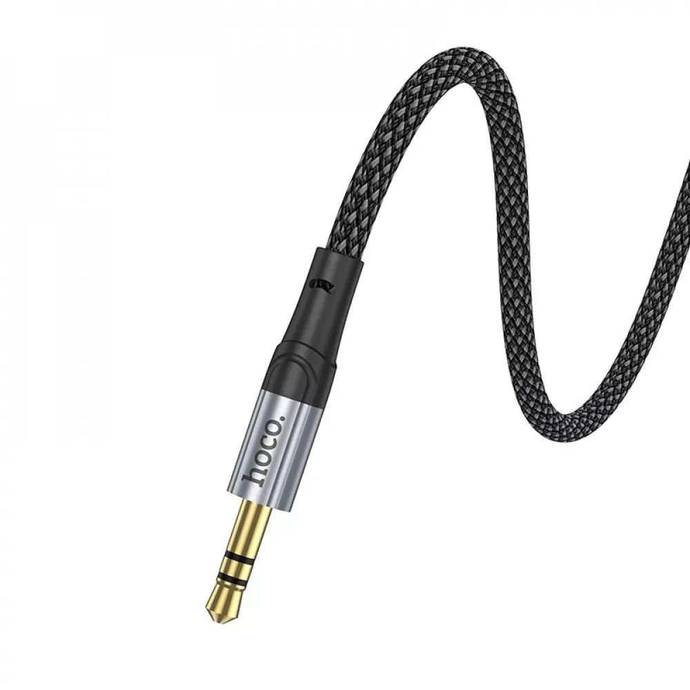 Cable Aux (1m) Hoco UPA26 — Black - фото 7