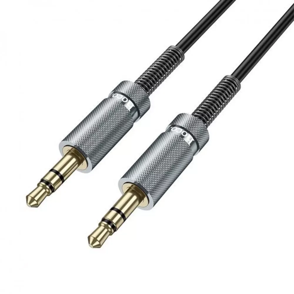 Cable Aux (1m) — Hoco UPA31 — Black — Hoco