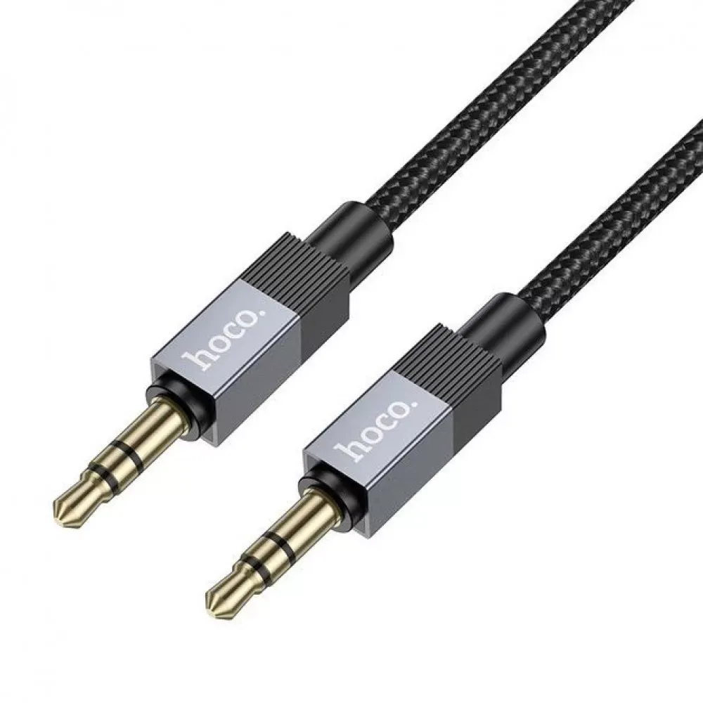 Cable Aux (1m) — Hoco UPA32 — Black — Hoco