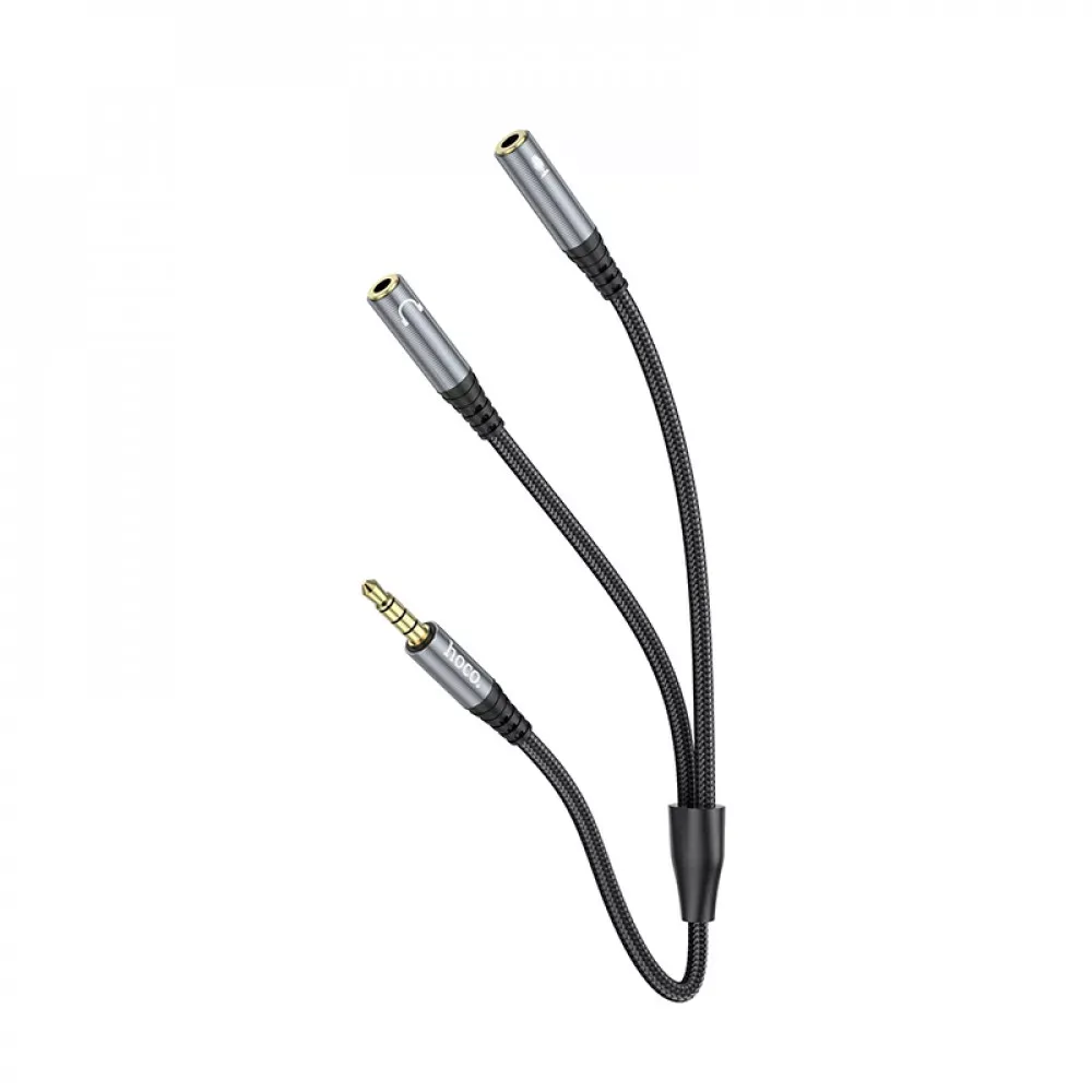 Cable Aux Hoco UPA21 — Metal Gray — фото 5