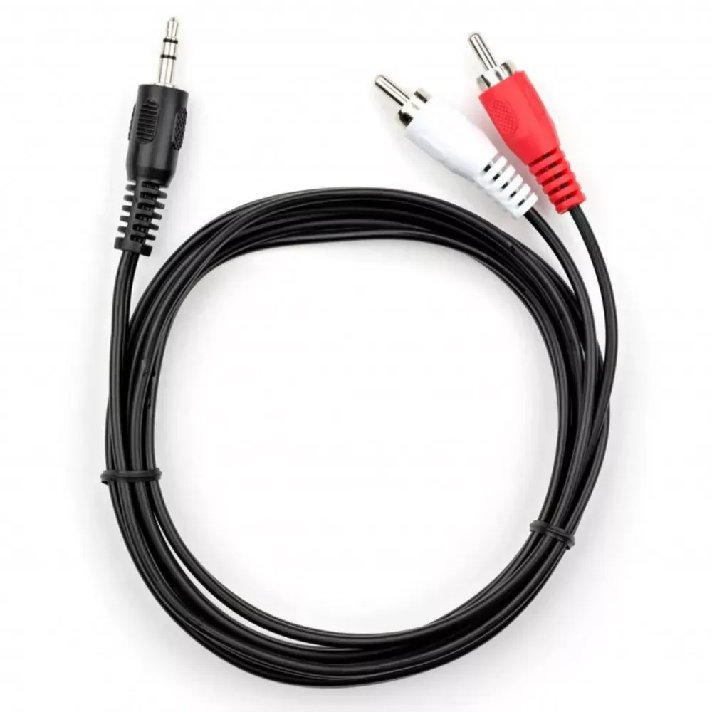 Cable Aux 3.5mm To 2 RCA Y Stereo (1.5m) - фото 3