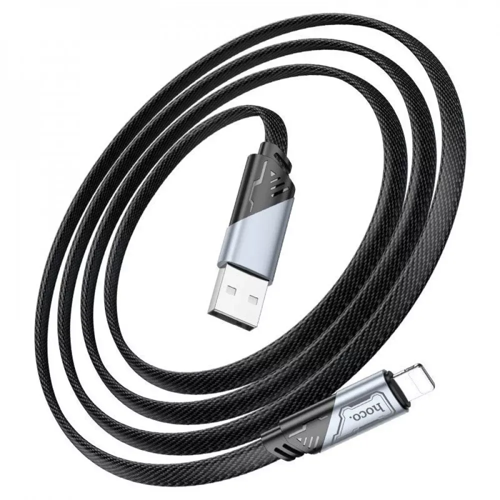 Cable Lightning 2.4A (1.2m) — Hoco U119 - фото 4