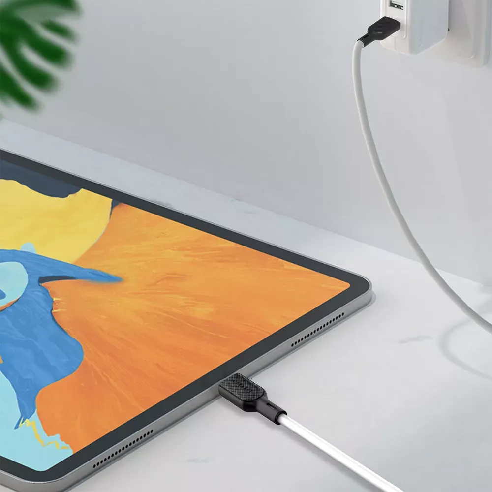 Cable USB C to C 60W (1m) Earldom EC-153 C-C White - фото 7