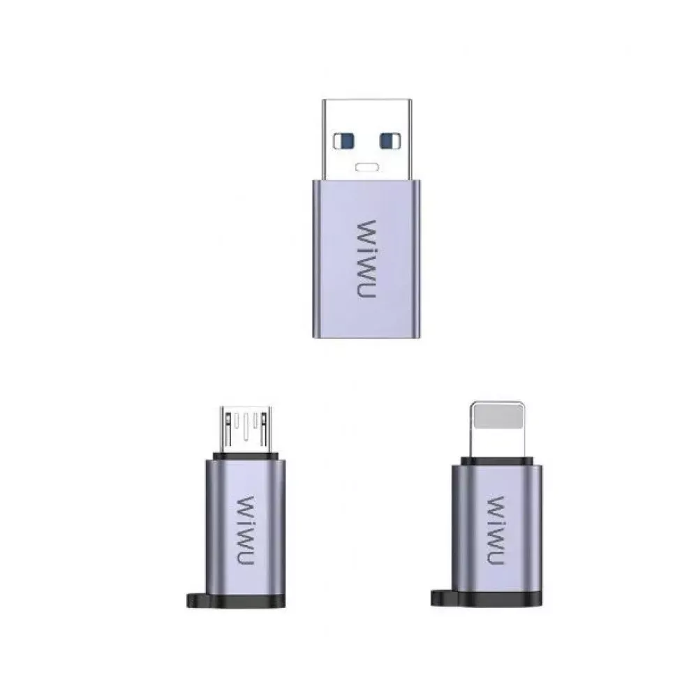 Concise Adapter Pack — WiWU Wi-C031 — Wiwu