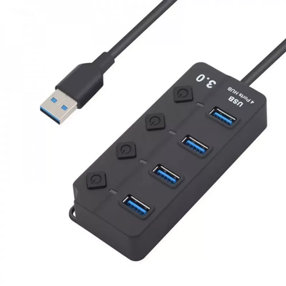 USB HUB : USB 3.0 To 4 USB 4 port 30cm