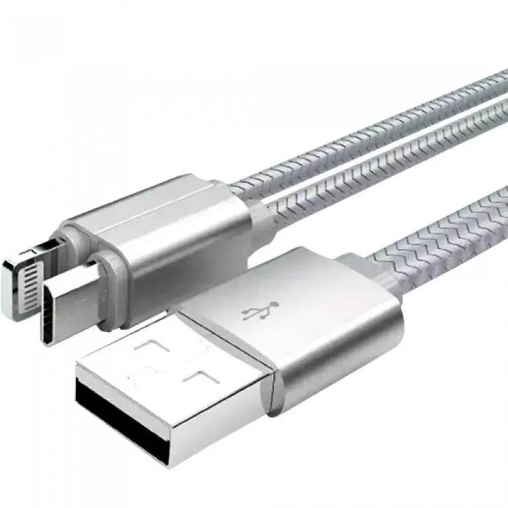 Кабель 2 in 1 3.4A Ldnio LC86 White — фото 3