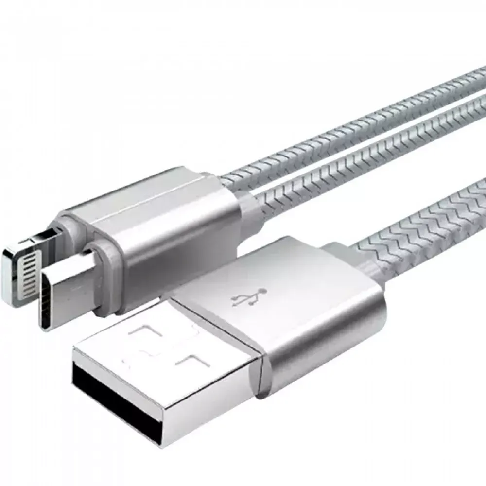 Кабель 2 in 1 3.4A Ldnio LC86 White — фото 4
