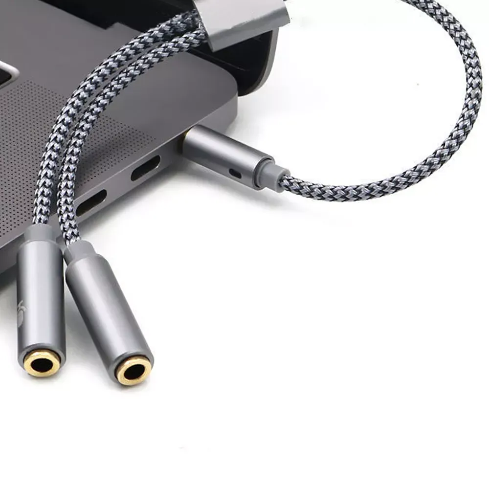 Кабель Aux (1m) Earldom ET-AUX202 — Black - фото 4