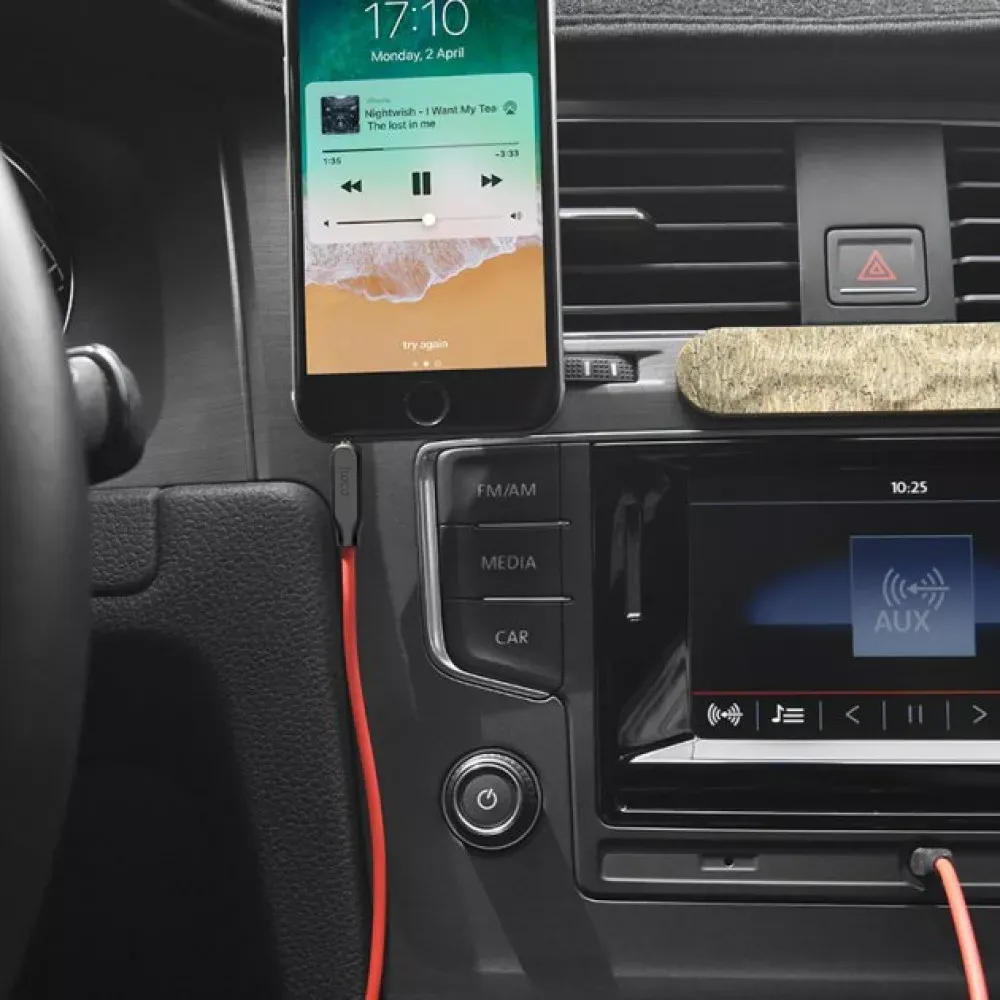 Кабель Aux (1m) — Hoco UPA11 - фото 5