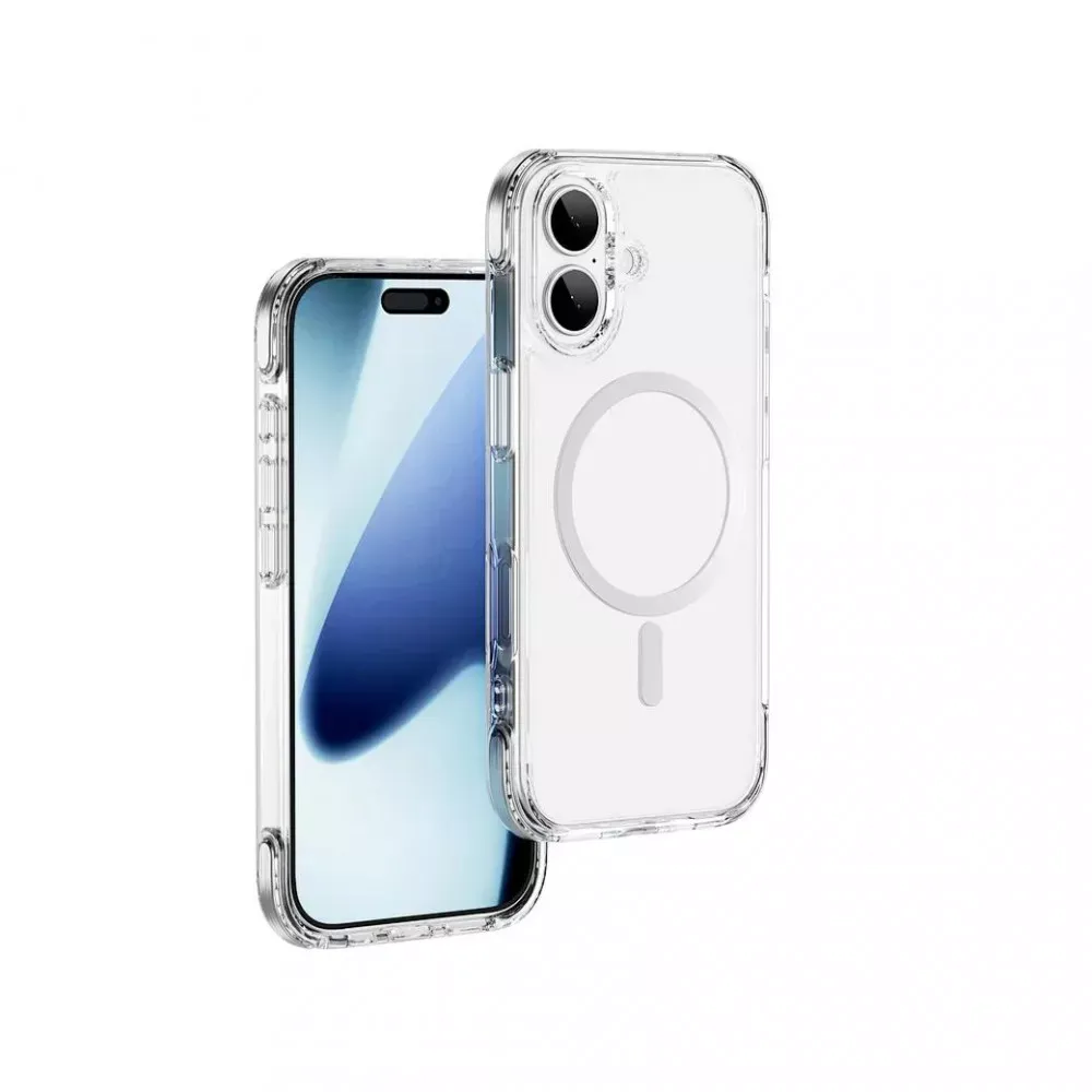 Titanium Case With MagSafe MCC-702 — iPhone 17  — Transparent — Wiwu Apple iPhone 17