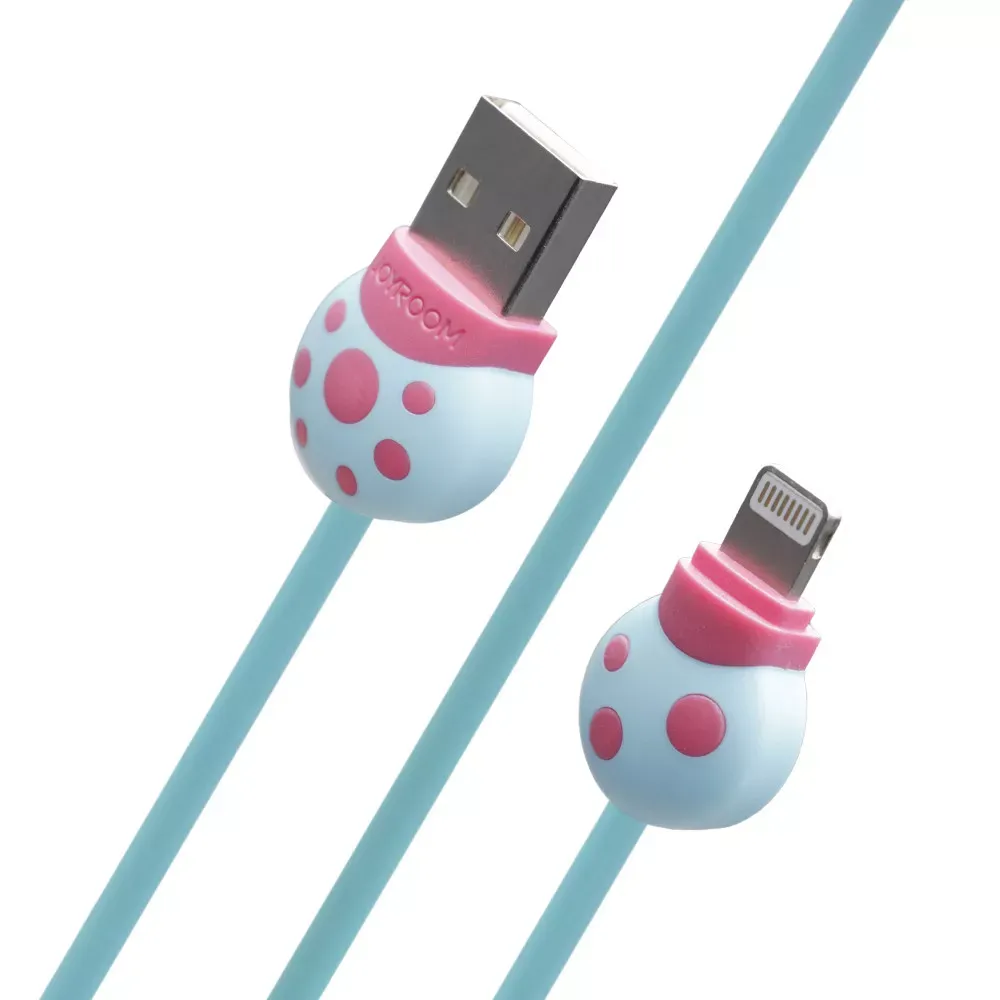 Кабель Lightning 2.4A (1.2m) Joyroom S-L124 — Blue