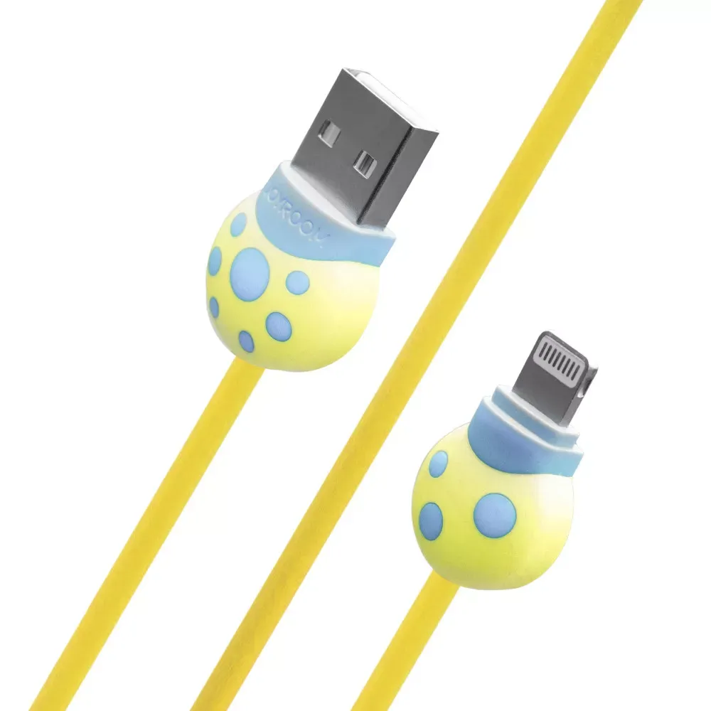 Кабель Lightning 2.4A (1.2m) Joyroom S-L124 — Yellow — Различные