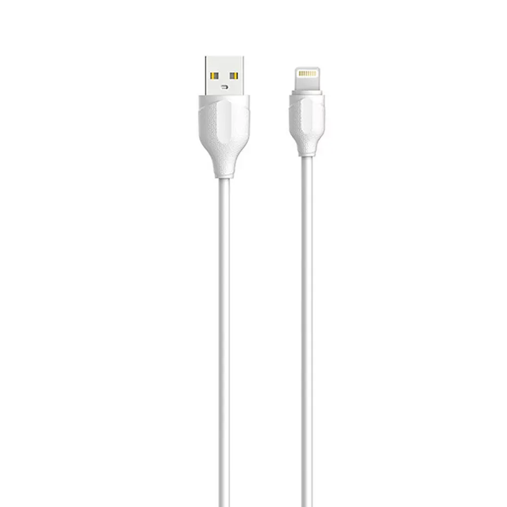 Кабель Lightning 2.4A (1m) Ldnio LS371 White