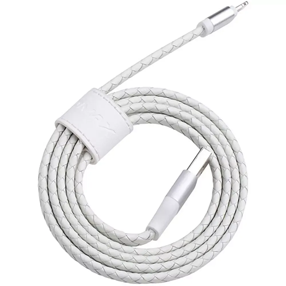 Кабель Lightning 2.4A (1m) Momax DL2 — White — Различные
