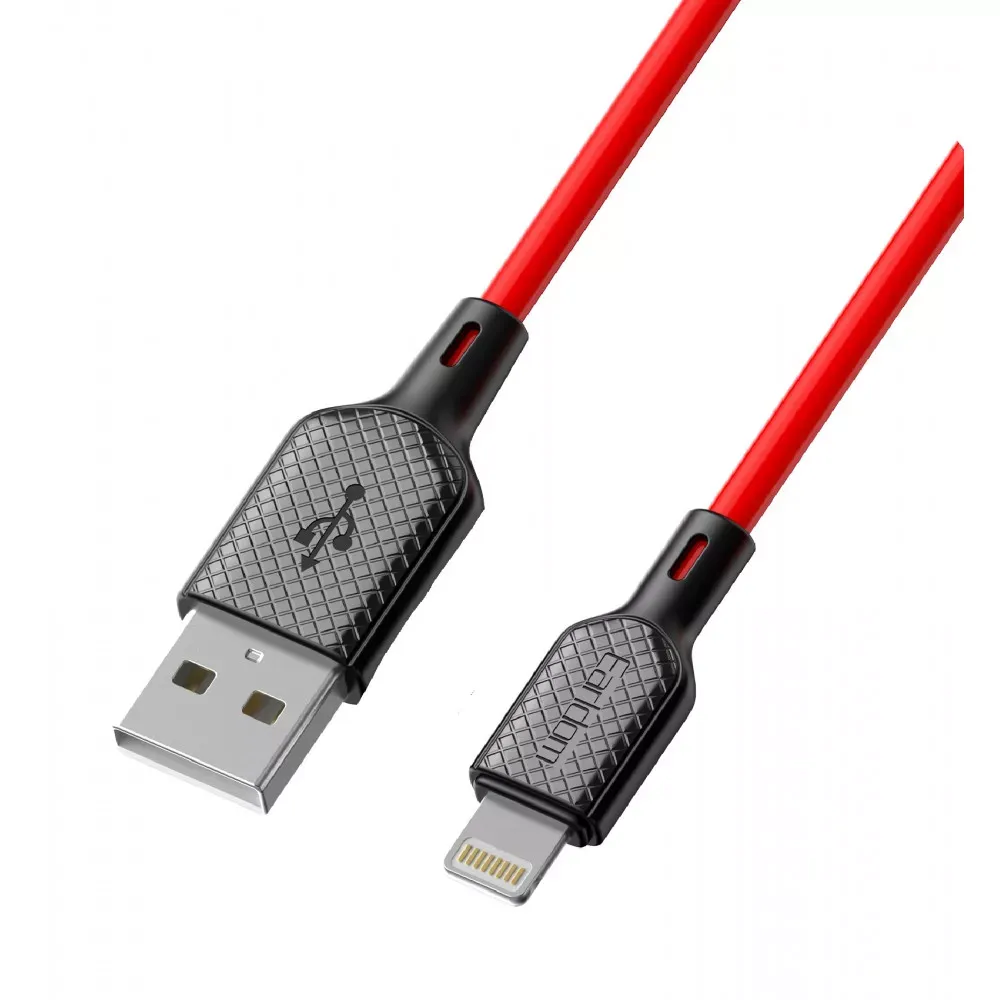 Кабель Lightning 2A (1m) — Earldom EC-154L — Red — Earldom