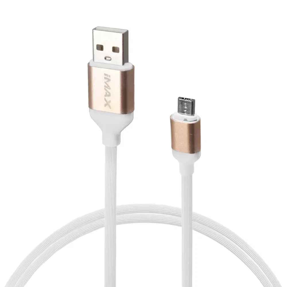 Кабель Micro 2.4A (2m) iMax White — iMax