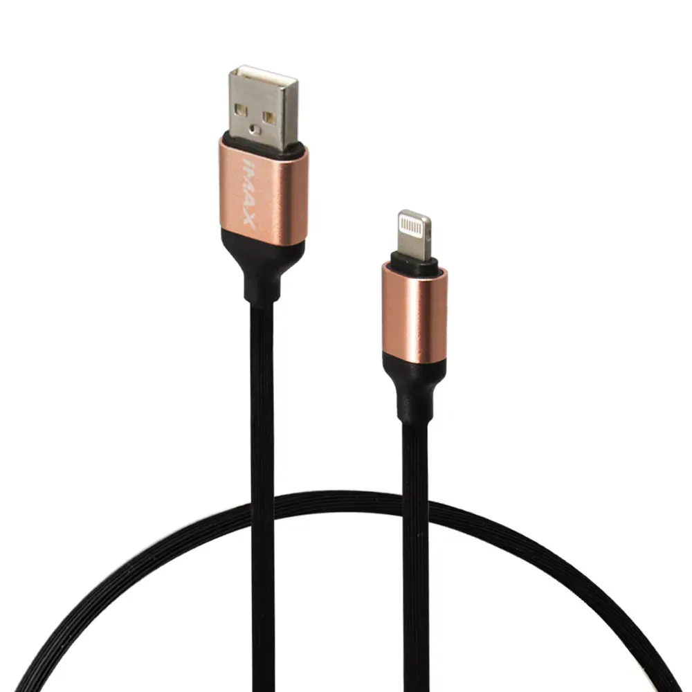 Кабель USB 3.0 to Lightning 2.4A (1.5m) iMax Black — iMax