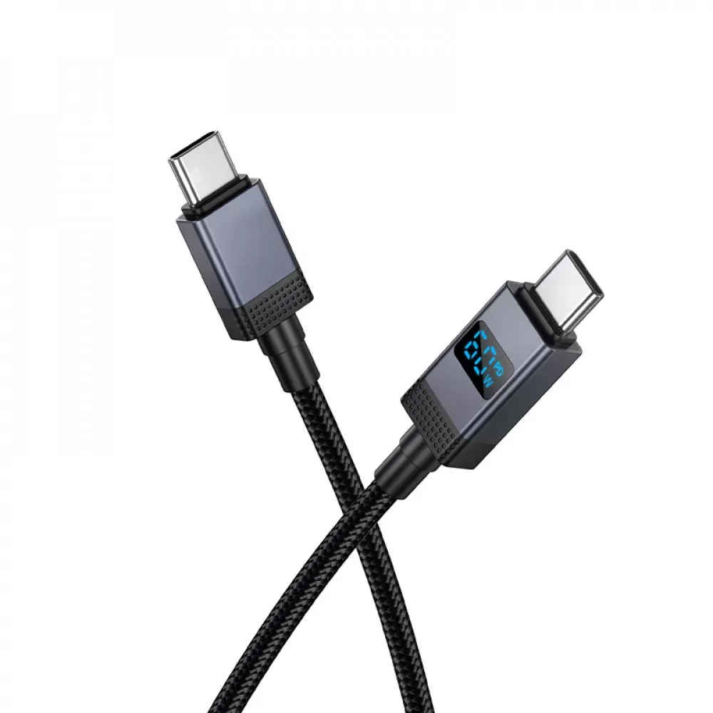 Кабель USB C to C 60W (1m) — Hoco X118 - фото 4