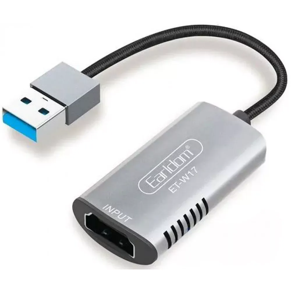 Переходник 4K HDMI - USB Earldom ET-W17 - фото 6
