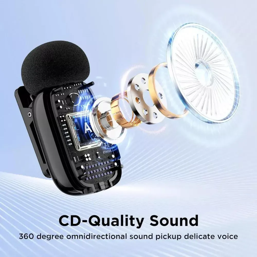 Беспроводной микрофон для телефона BOYA Mini-15 - фото 6