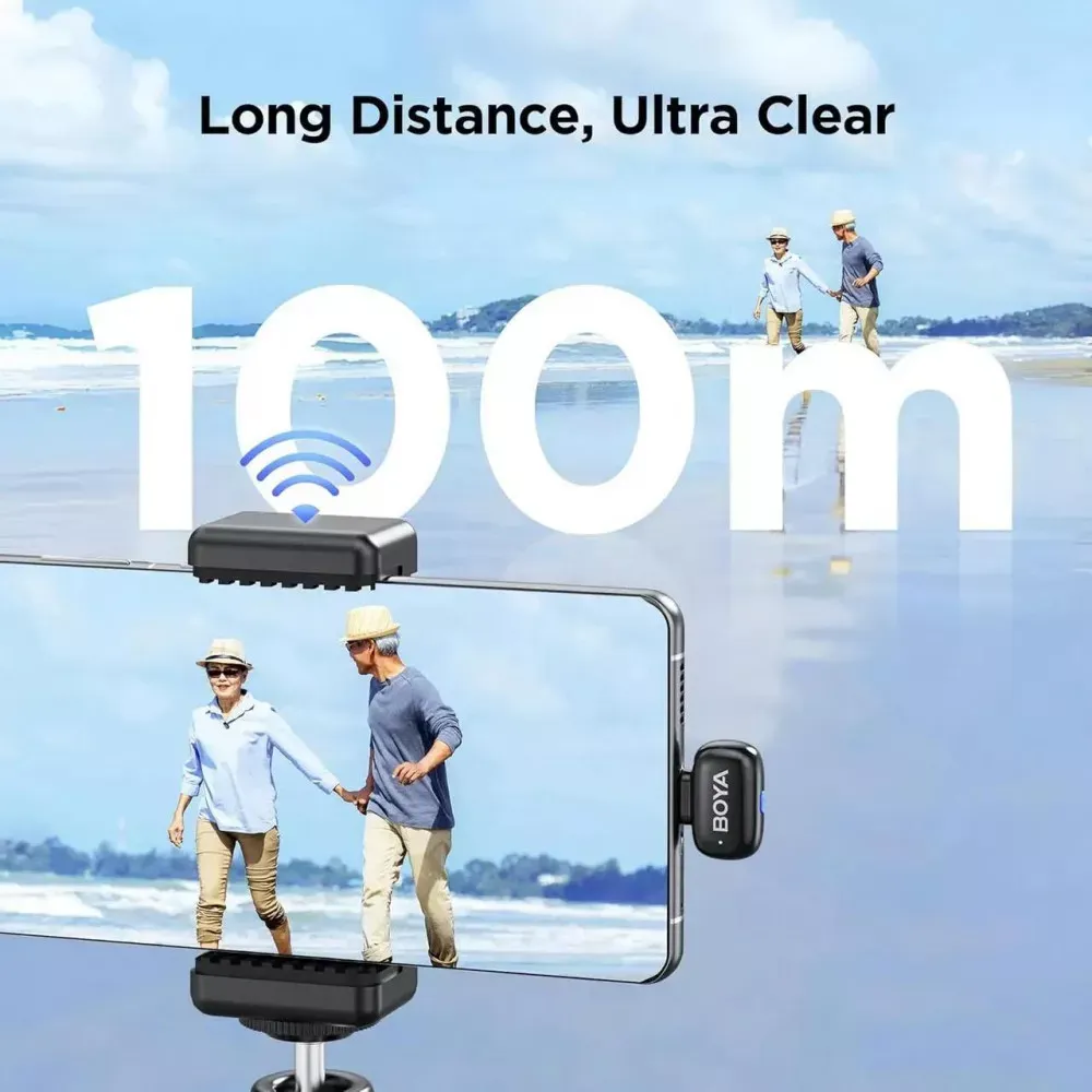 Беспроводной микрофон для телефона BOYA Mini-15 - фото 10