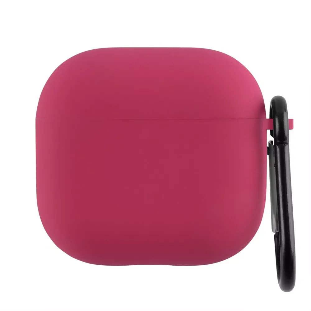 Airpods 4 Case Microfiber — Dark Red