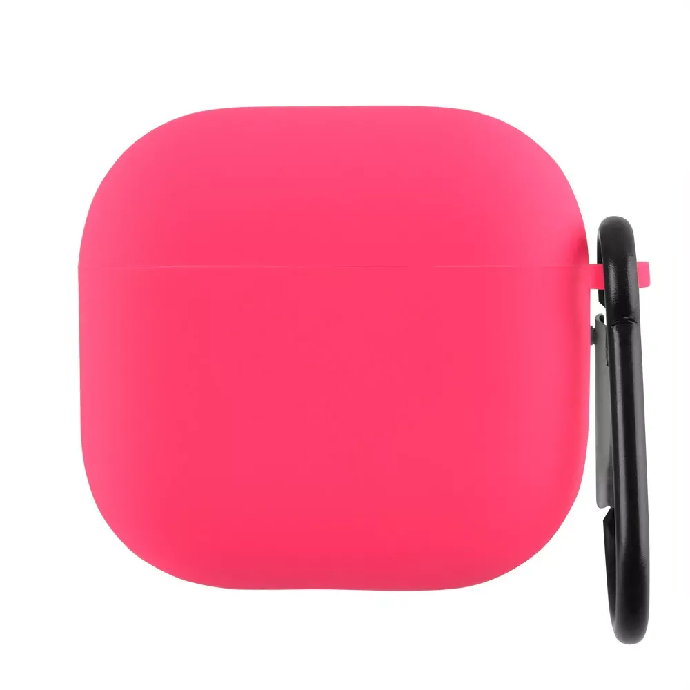 Airpods 4 Case Microfiber — Neon Pink (9)