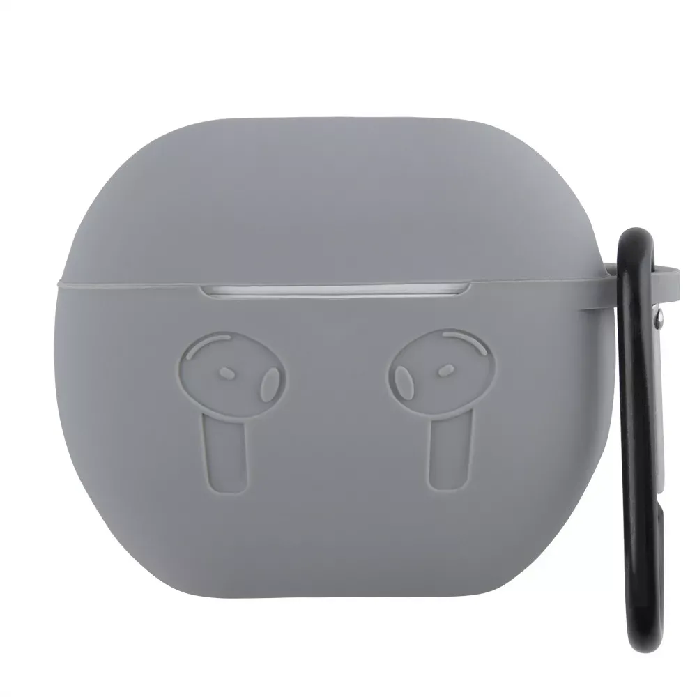Airpods 4 Case — Silicone — Light Gray - фото 4
