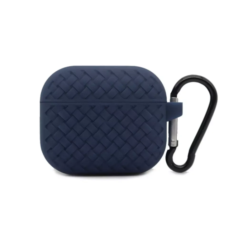 Airpods Case 1/2 Fabric Pattern — Midnight Blue — Различные Apple Airpods, Apple Airpods 2