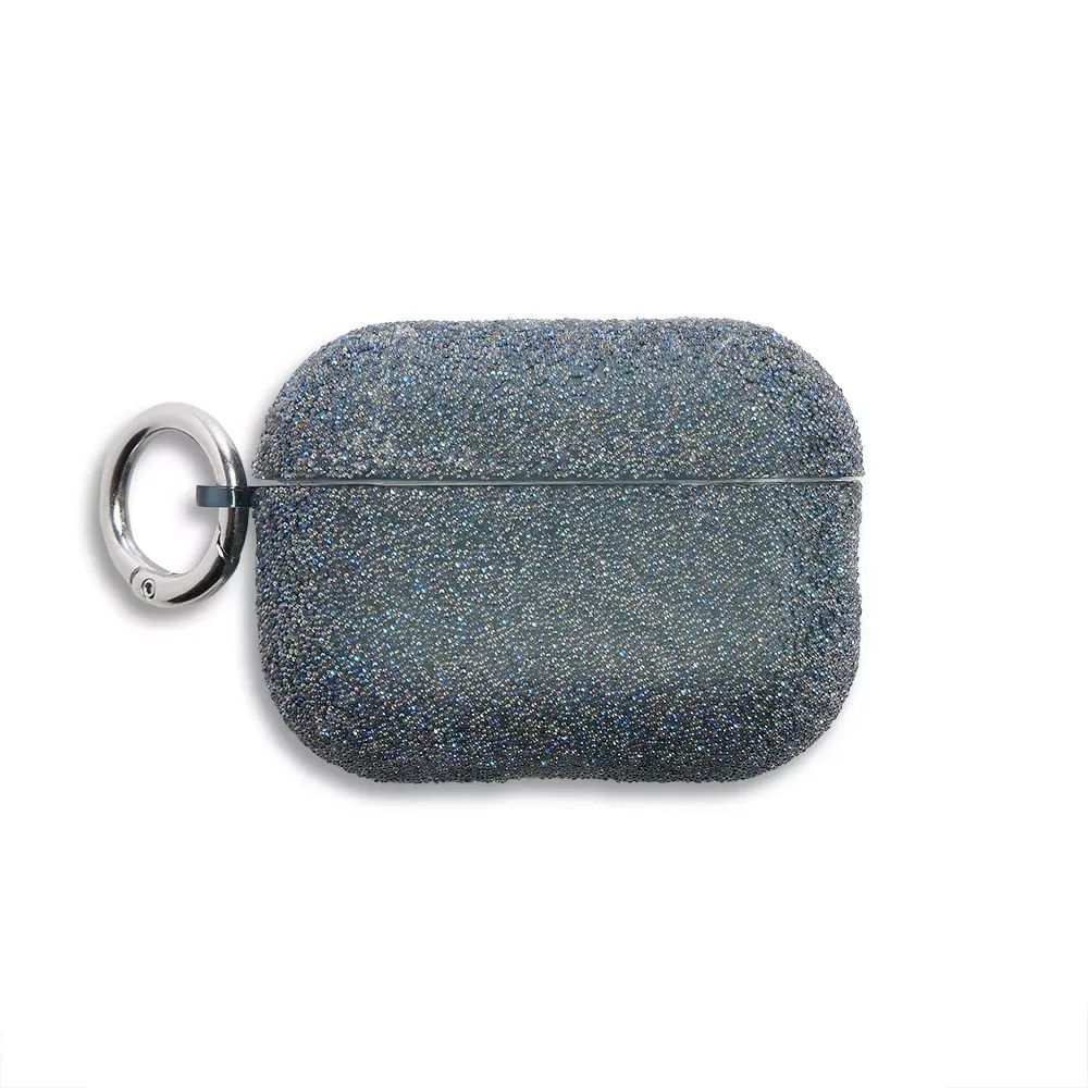 Airpods Case Shine With Ring — Blue - фото 6