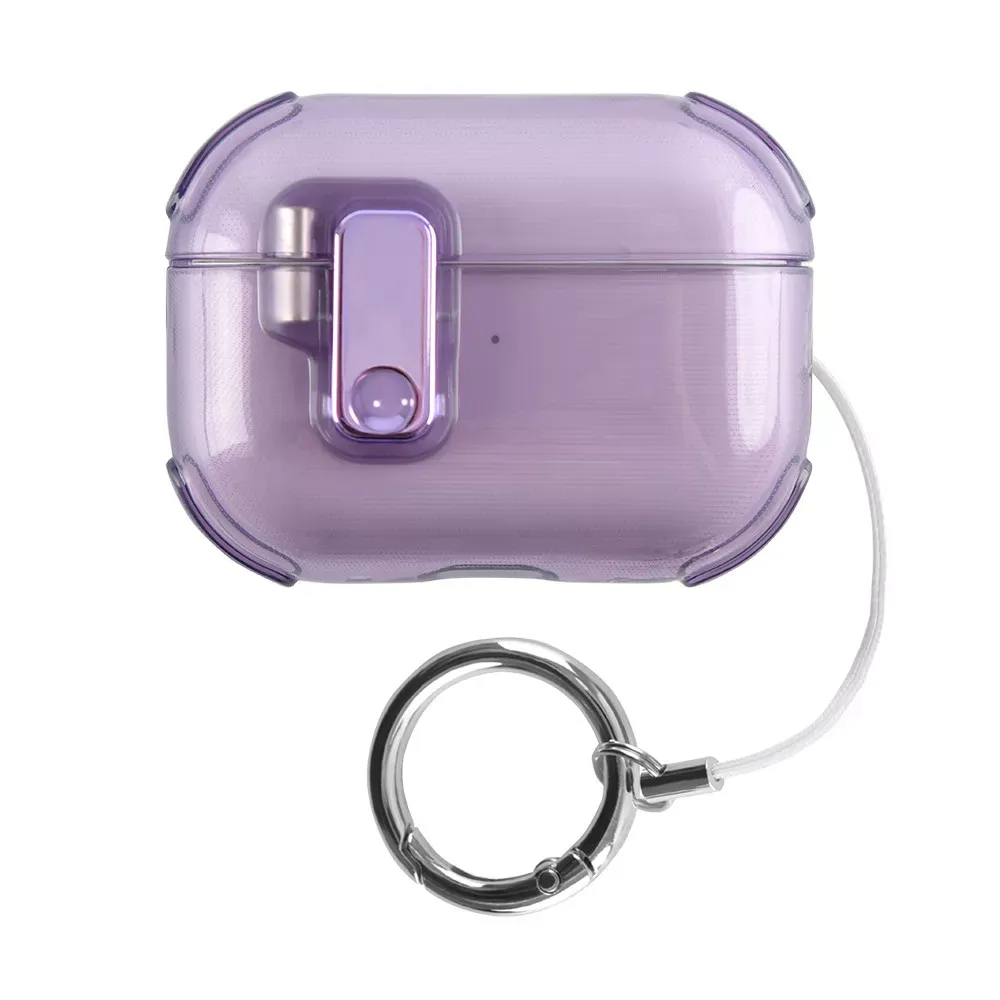 Airpods Pro Case Plastic Lock — Purple — Различные Apple Airpods Pro