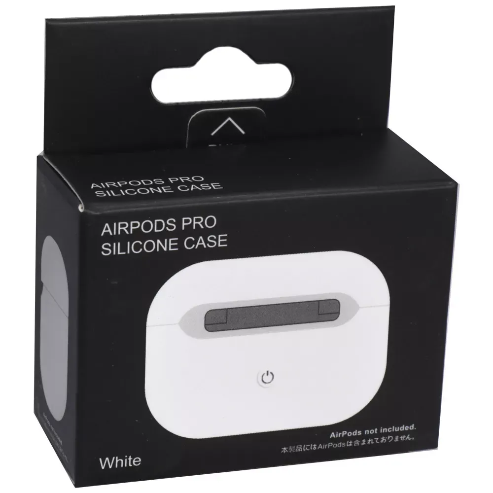 Airpods Pro Case Silicone — White - фото 4