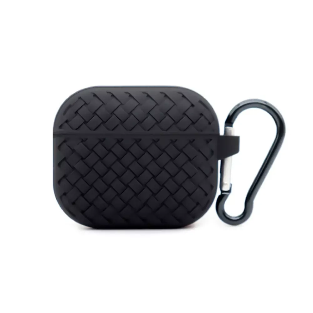Airpods Pro Case — Fabric Pattern — Black — Различные Apple Airpods Pro