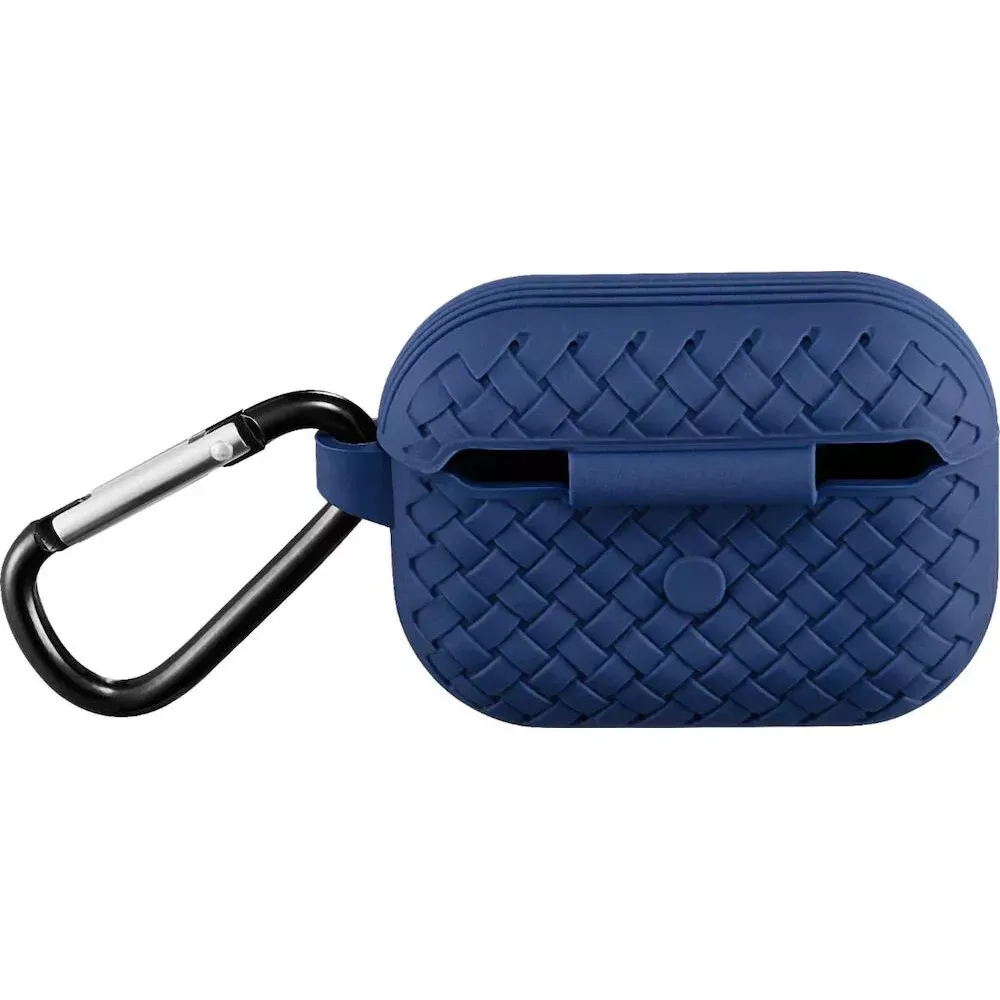 Airpods Pro Case — Fabric Pattern — Midnight Blue - фото 4