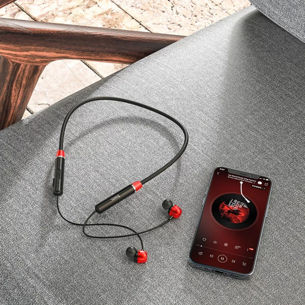 Bluetooth Earphones Hoco ES53 — Black - фото 6