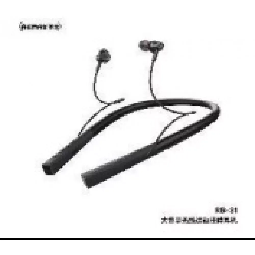 Bluetooth Earphones Remax RB-S1 Black — Remax