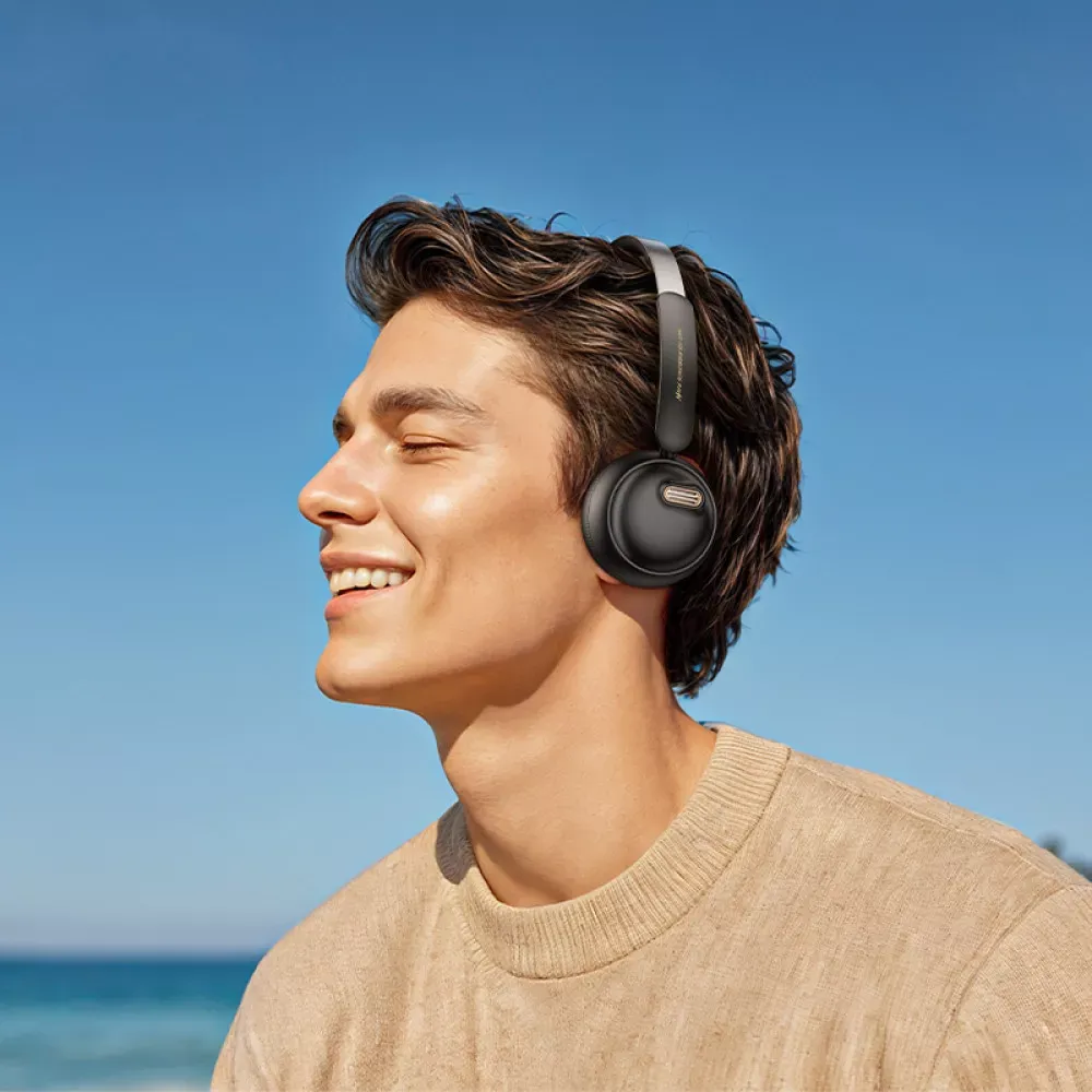 Bluetooth Headphones — Hoco W62 — Brown - фото 5